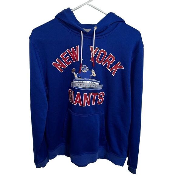 Nike X NFL New York Giants Blue sweatshirt Hoodie - Picture 1 of 8